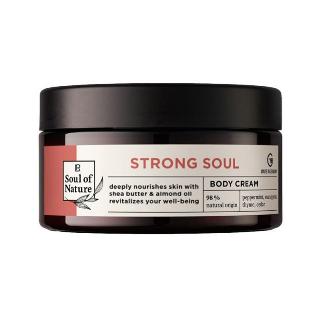 LR Health & Beauty Soul of Nature STRONG SOUL Tělový krém 200 ml 