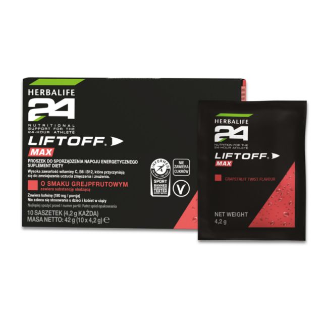 Herbalife H24 Liftoff MAX 10 sáčků x 4,2 g 